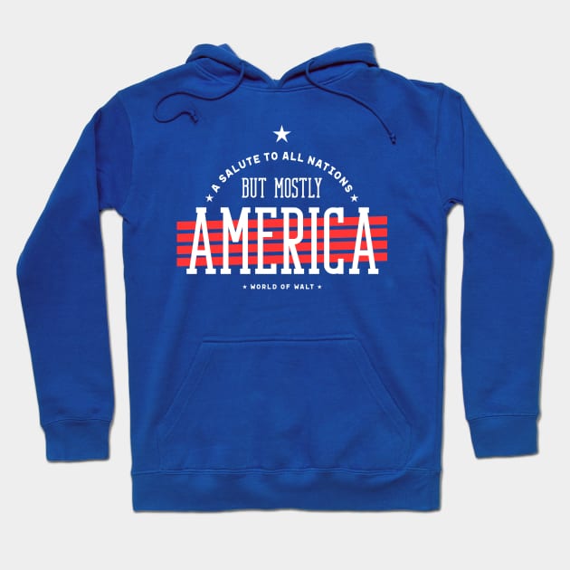 Salute to America Hoodie by World of Walt